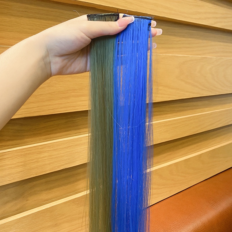 Cài tóc tóc giả thời trang tiện lợi sợi bện nhiều màu