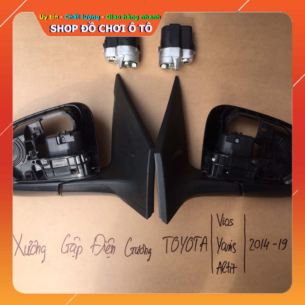 Mô tơ độ gập gương Altis, khung xương gương Altis 2014-2019