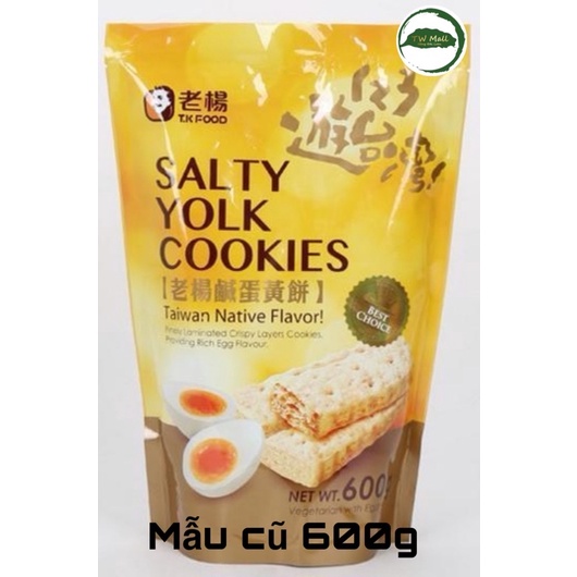 BÁNH QUY TRỨNG MUÔI TK FOOD 640g ĐÀI LOAN - TW Mall