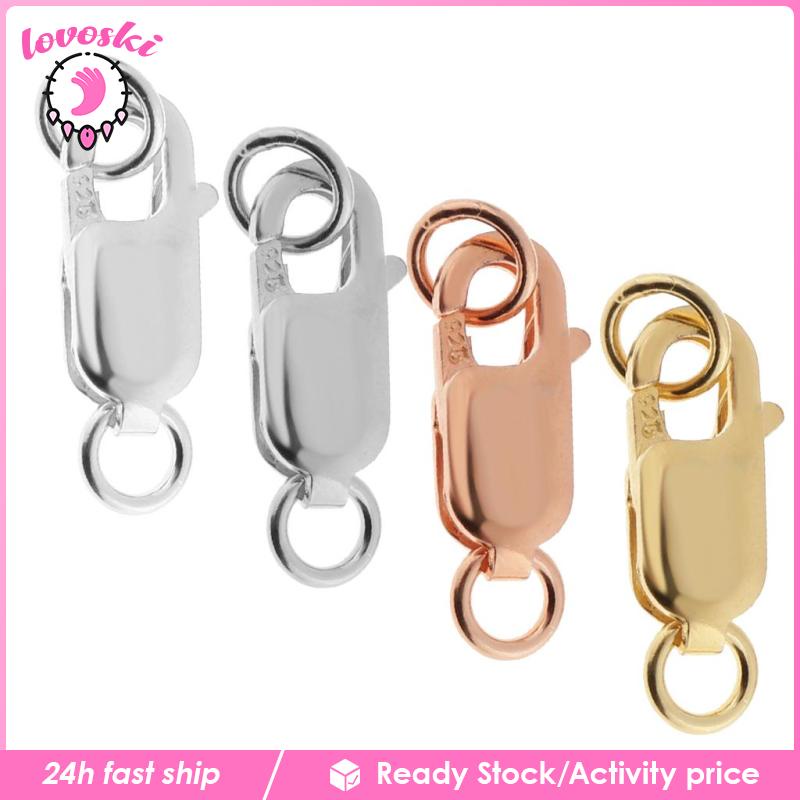 Vòng cổ Bạc 925S Móc Tôm Hùm Tự Làm Thủ Công