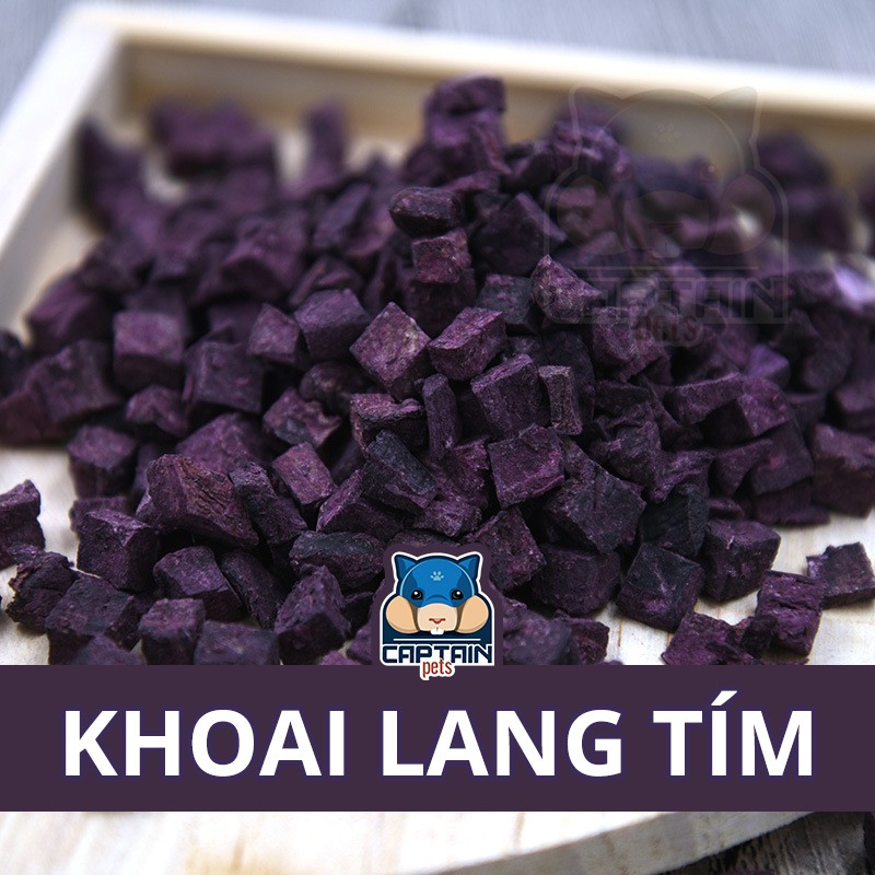 Khoai lang tím cho thú gặm nhấm