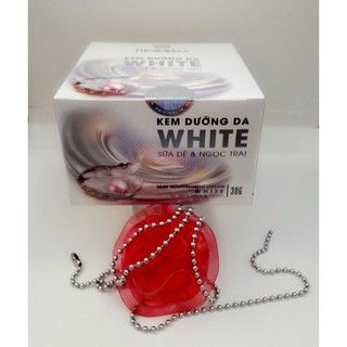 KEM DƯỠNG DA WHITE SỮA DÊ VÀ NGỌC TRAI THORAKAO 30G