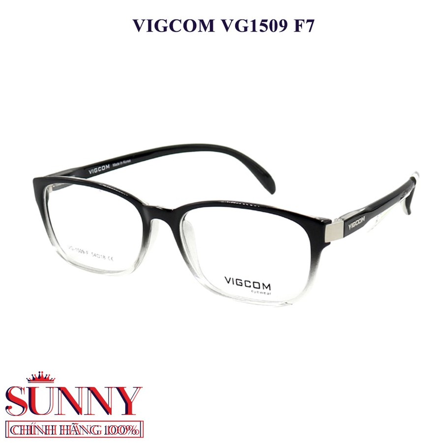 Gọng kính Vigcom VG1509  - - sp chính hãng, bảo hành toàn quốc, có kem tem chống hàng giả do bộ công an cấp
