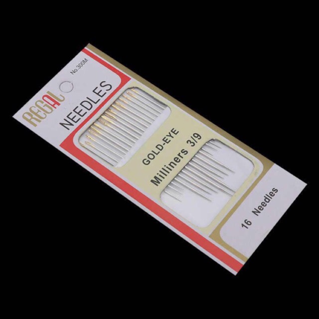 Kim thêu - Bộ 16 chiếc các sz