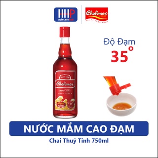Date mới nhất - Cholimex Nước mắm Cao Đạm 750ml, 35 độ đạm, chai thuỷ tinh