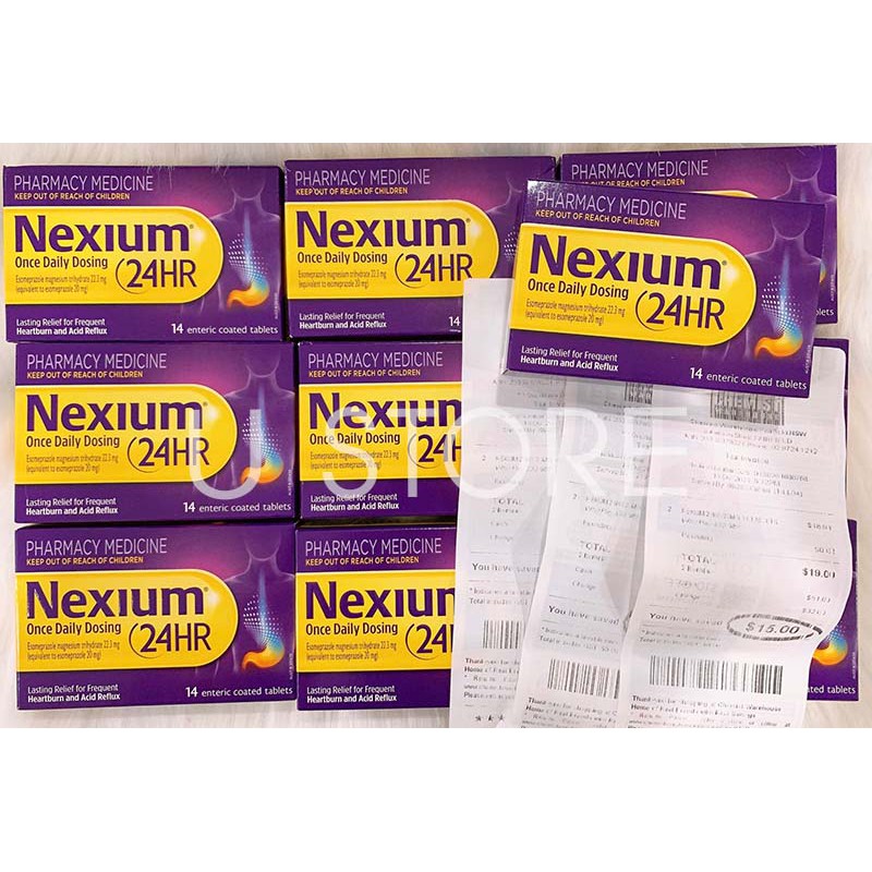 Nexium 24hr - Hỗ trợ dạ dày ợ nóng