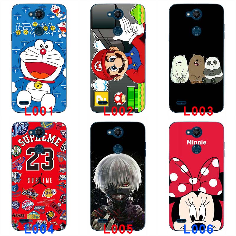 Ốp điện thoại silicon mềm TPU hình anime cho LG X5 2018 X510 Xpower 3