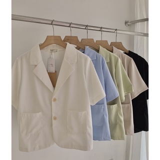 KAYY. Áo kiểu blazer chất đẹp - Blnb ( ảnh thật )
