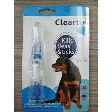 Nhỏ gáy trị ve, rận cho Chó lớn Cleartix Spot on Dog, Vỉ 2 tuýp (1.34ml/tuýp)