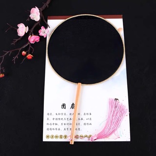 Quạt tròn cổ trang nhiều màu