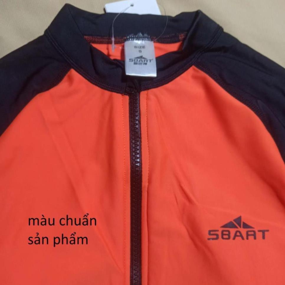 Lẻ áo bơi nữ dài tay kéo khóa có đệm ngực hàng SBART cao cấp  ཾ ་ new | BigBuy360 - bigbuy360.vn