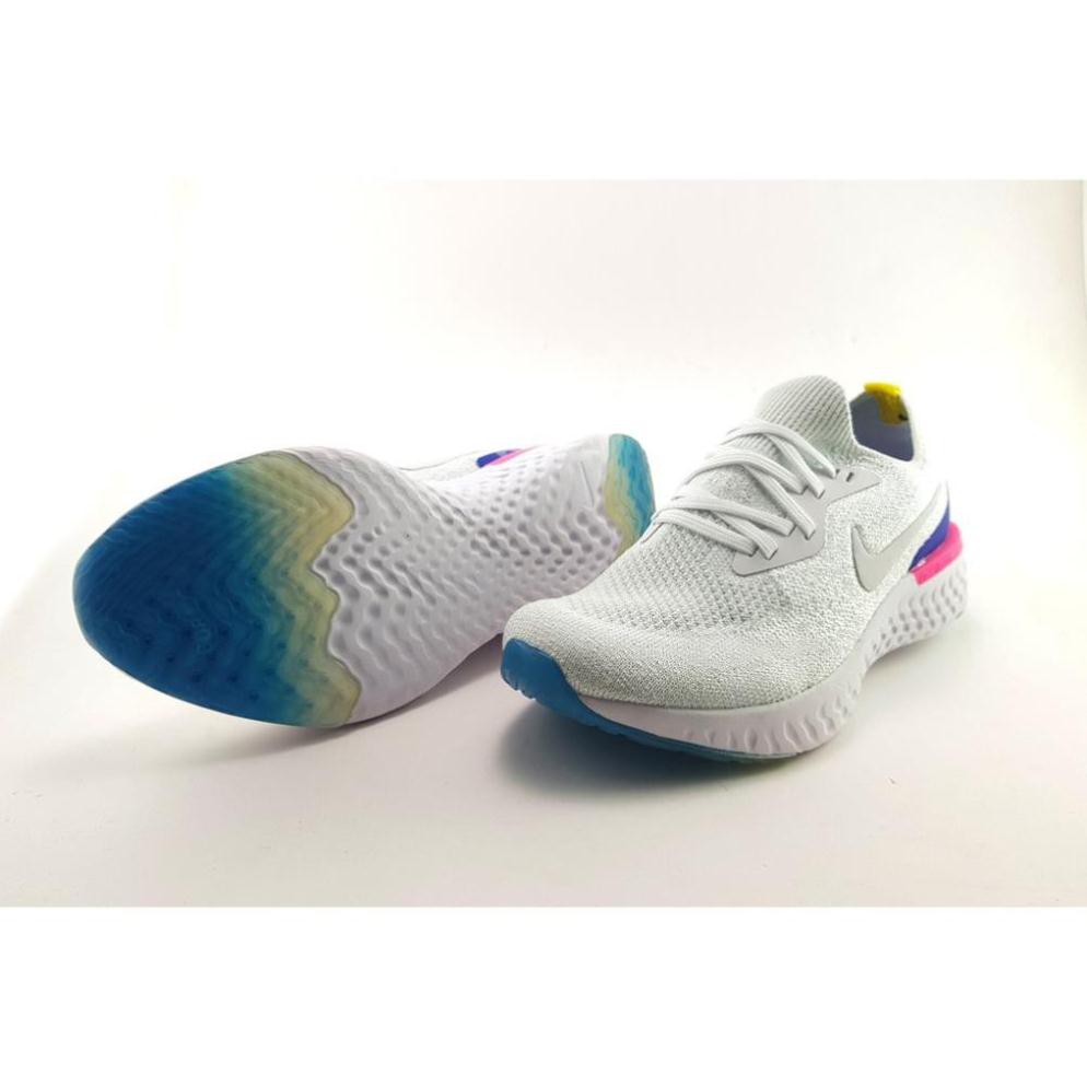 Xả 12.12 Good - Giày sneaker Epic react flyknit white pink 2020 > ' 2021 L * XX ࿋ོ༙ `