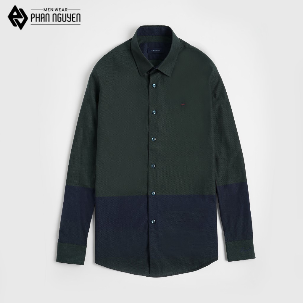 Áo Sơ Mi Nam Công Sở Dài Tay PHAN NGUYỄN Chất Cotton Thoáng Khí Cùng Dáng Slim Fit Tôn Dáng SMD.969