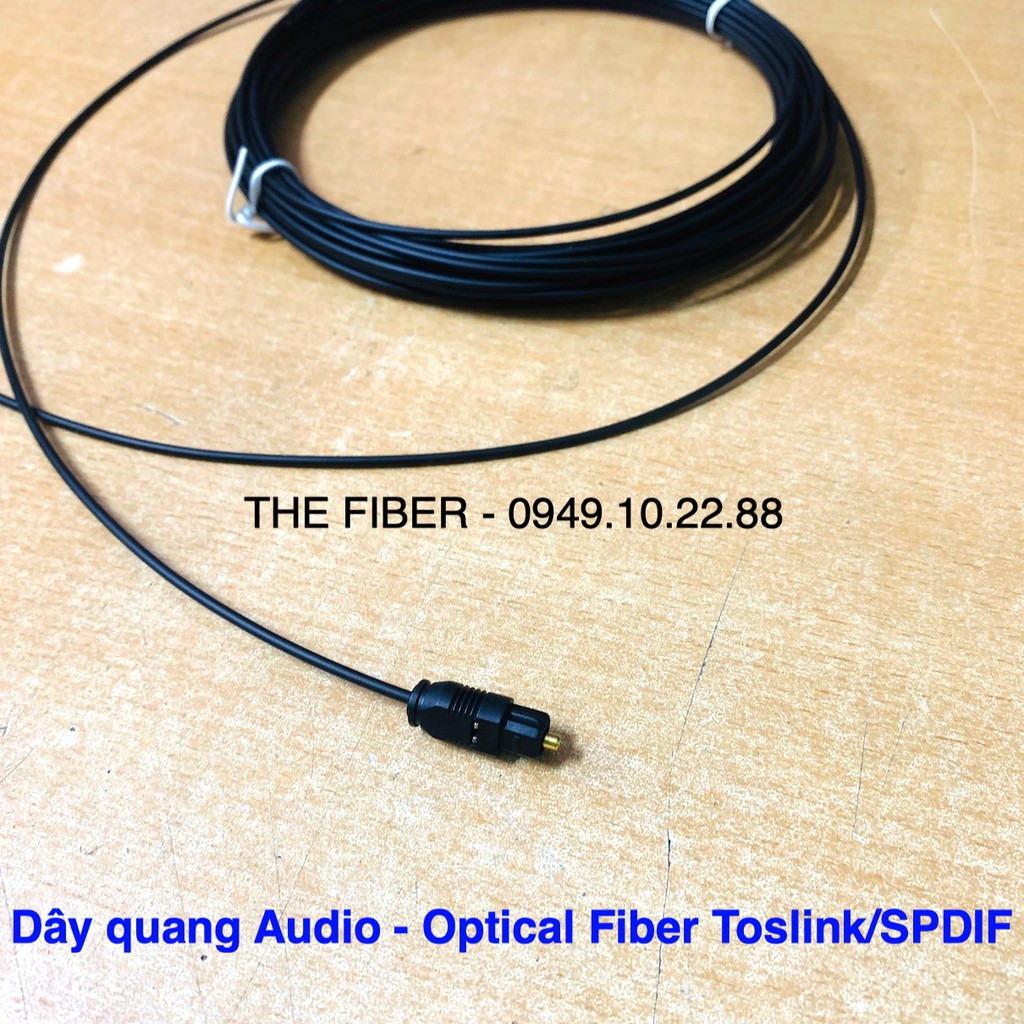 Dây quang Audio Toslink SPDIF Optical dài 3M/5M/7M10M/15M/20M