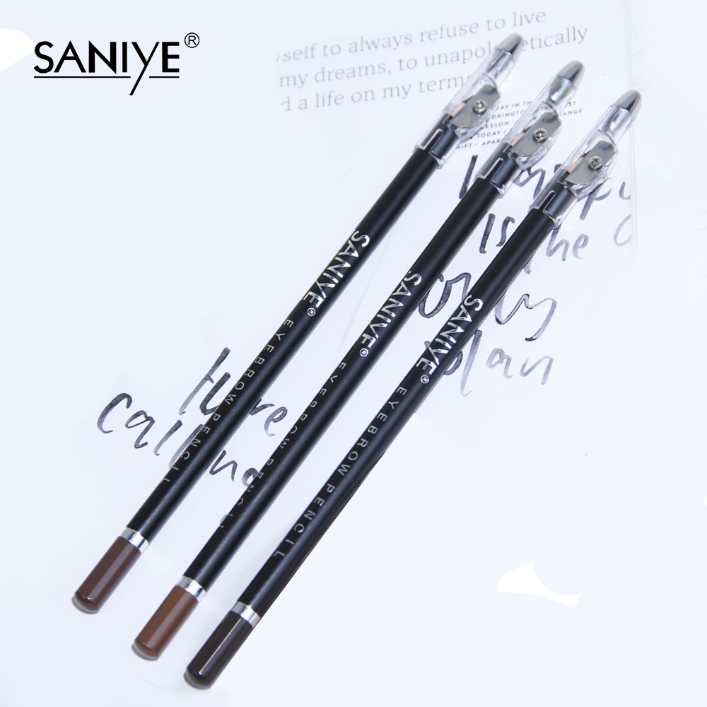 Bút Chì Kẻ Mày SANIYE P1502 1g Chống Thấm Nước 3 Màu