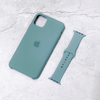 [Combo] Ốp iPhone và Dây Đồng Hồ màu Pine Green