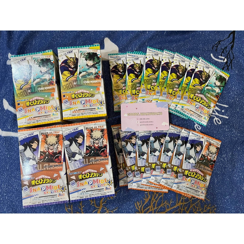 My Hero Academia MHA Snap Pack nhân phẩm Snapmide