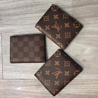 Ví Da LV Nam,Nữ Caro,Bóp Da Nam Kẻ caro,hoa văn,2 màu sang trọng,bền đẹp hàng cao cấp