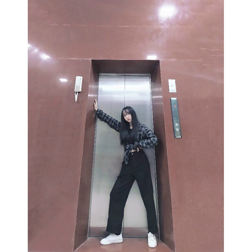 Quần Ống Rộng Đũi Nữ Lưng Cao dài 100cm | BigBuy360 - bigbuy360.vn