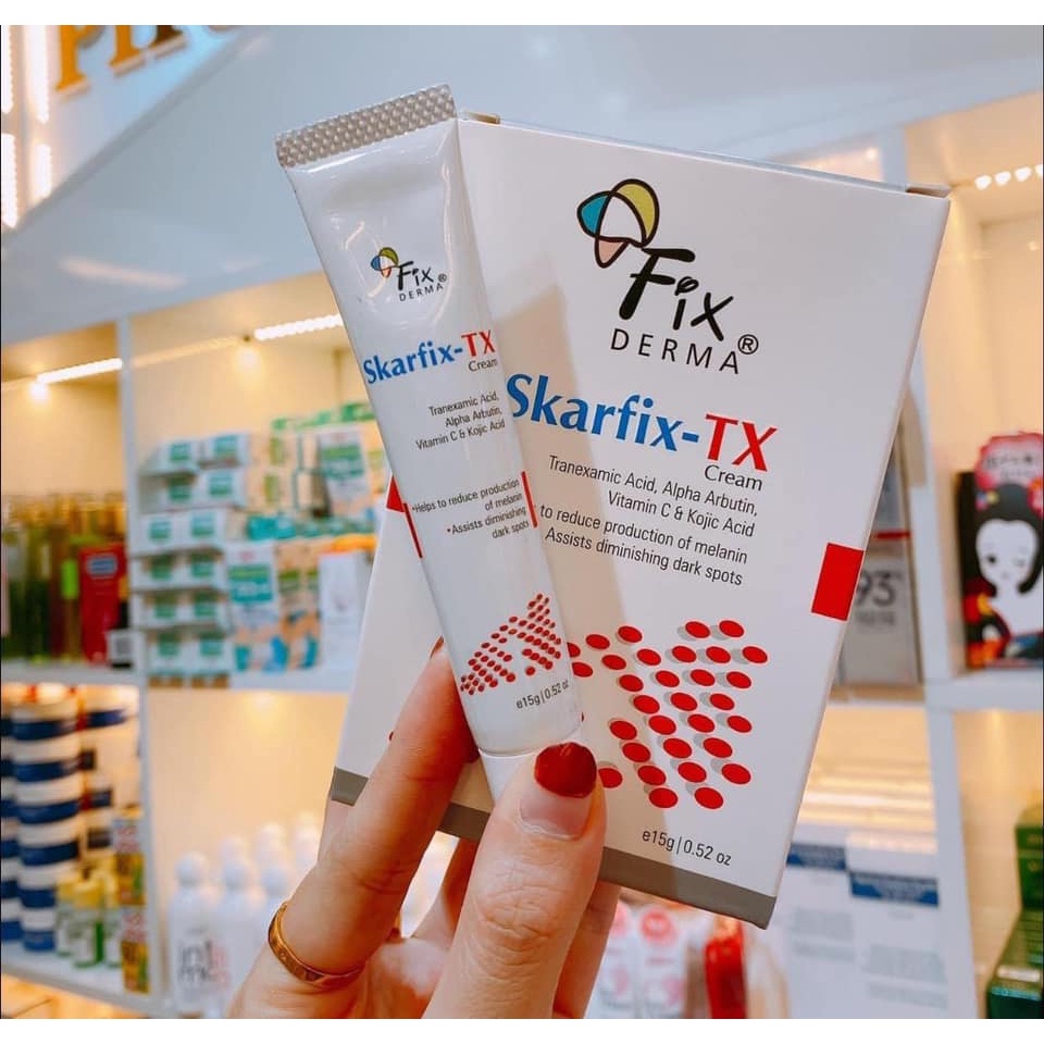 Kem Dưỡng Da Mờ Thâm Nám, Tàn Nhang Fixderma Skarfix-TX Cream -15gr