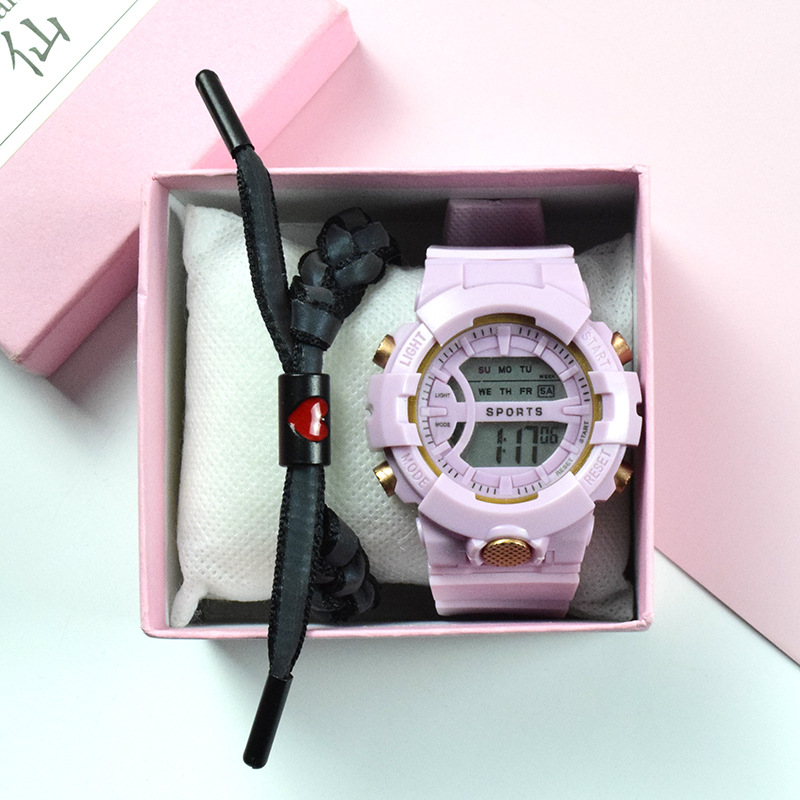 Đồng Hồ Điện Tử Đeo Tay Thiết Kế Đơn Giản Cho Nữ