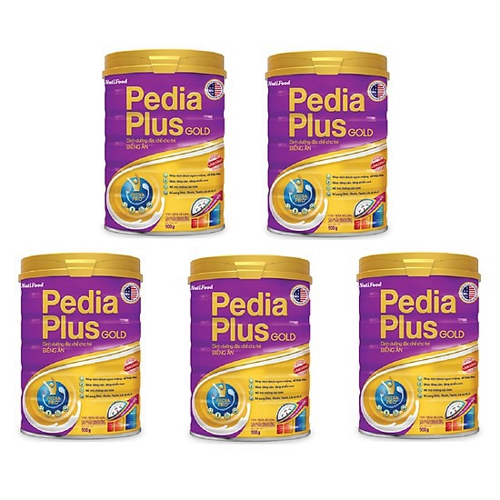 [DATE 2021]Sữa Pedia Plus Gold Nutifood 900g