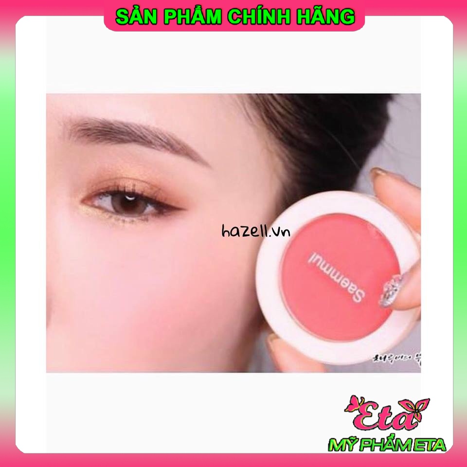 Phấn Má Hồng Đơn Xinh Xắn The Saem Saemmul Single Blusher mềm mịn da