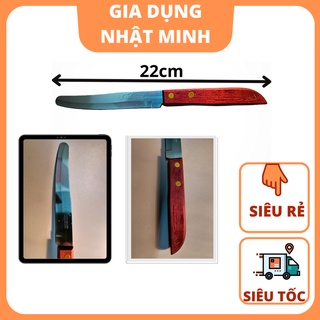 Dao Trung Quốc, dao gọt hoa quả, cán gỗ