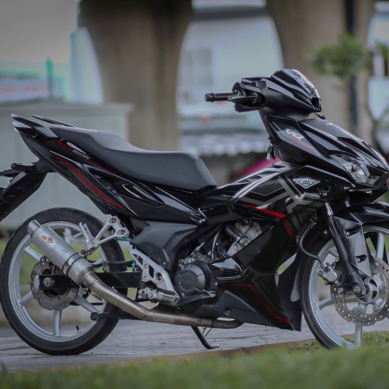 Tem winner X rs 150r dán xe đen