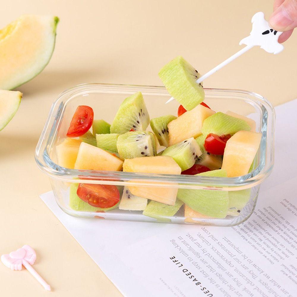 Nĩa Ăn Trái Cây Hình Thú Hoạt Hình Trang Trí Cho Bé