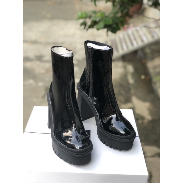 Bốt thời trang cao 12cm chinh hãng bốt big size Giày xuất khẩu Yami | BigBuy360 - bigbuy360.vn