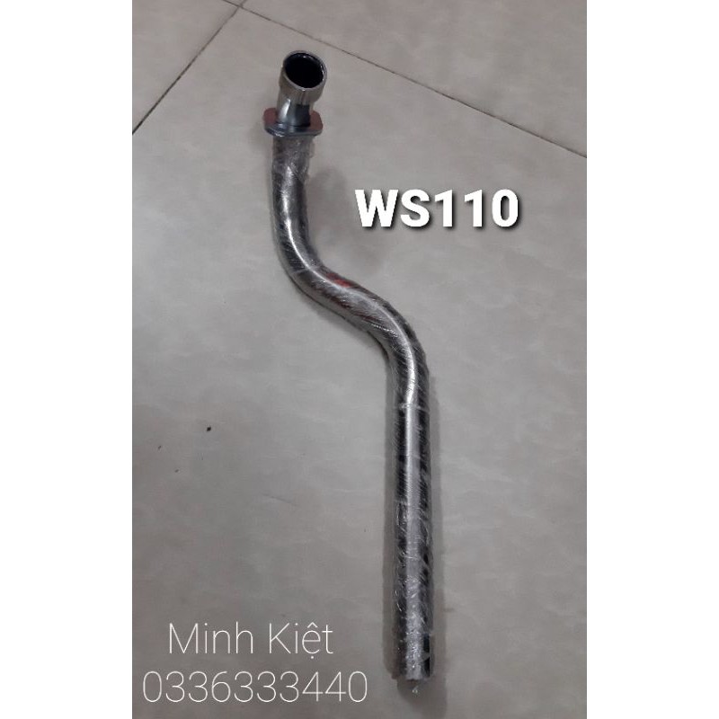 CỔ PÔ INOX HÀNG ĐÚNG CHUẨN 304 HỌNG 27MM CHO DREAM/ WAVE NHỎ/ WAVE A/ WS110/ SIRIUS XĂNG CƠ / VARIO 2018-2020