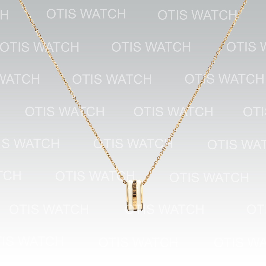 Dây Chuyền Daniel Wellington Emalie Necklace Rose Gold DW Chính Hãng - OtisWatch