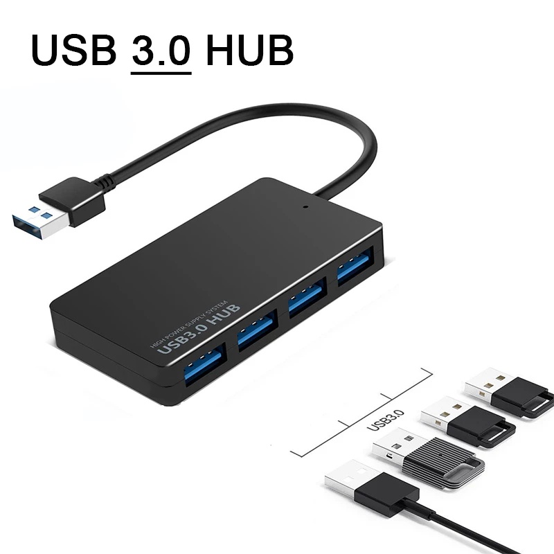 Bộ chia 4 cổng USB 3.0 5Gbps 5 Gbps 30CM DC5V cho máy tính
