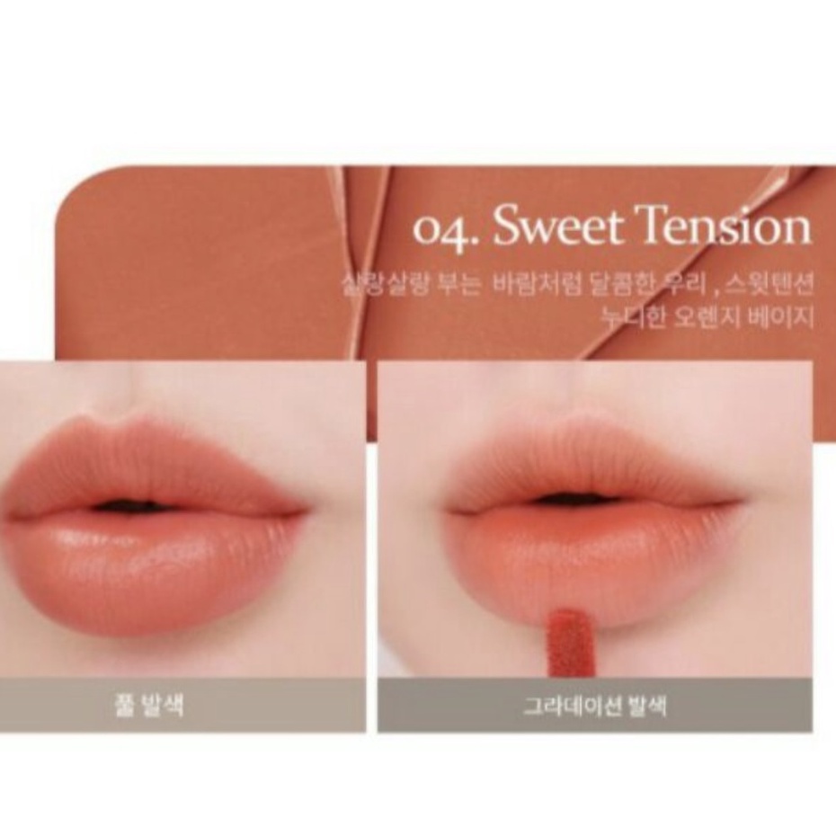 SON KEM MOMEII PIT A PAT VELVET TINT SỐ 04 - SWEET TENSION