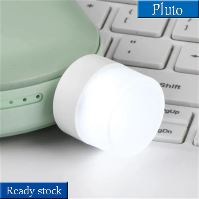 Đèn LED tròn nhỏ hạn chế ánh sáng xanh bảo vệ mắt có cổng sạc USB 5V di động