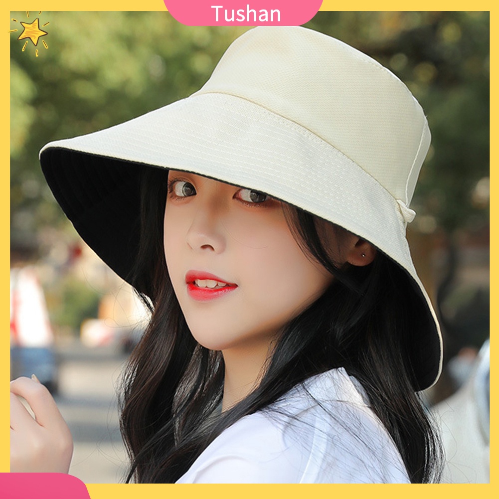 Mũ Bucket Nữ   Mặt Chống Tia Uv Thời Trang