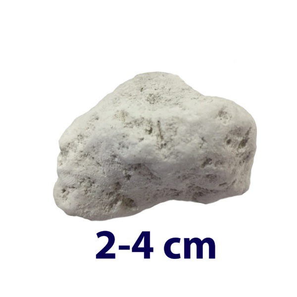 Đá lông vũ 1kg hay đá nham thạch trắng hàng nhập khẩu vật liệu lọc hồ koi