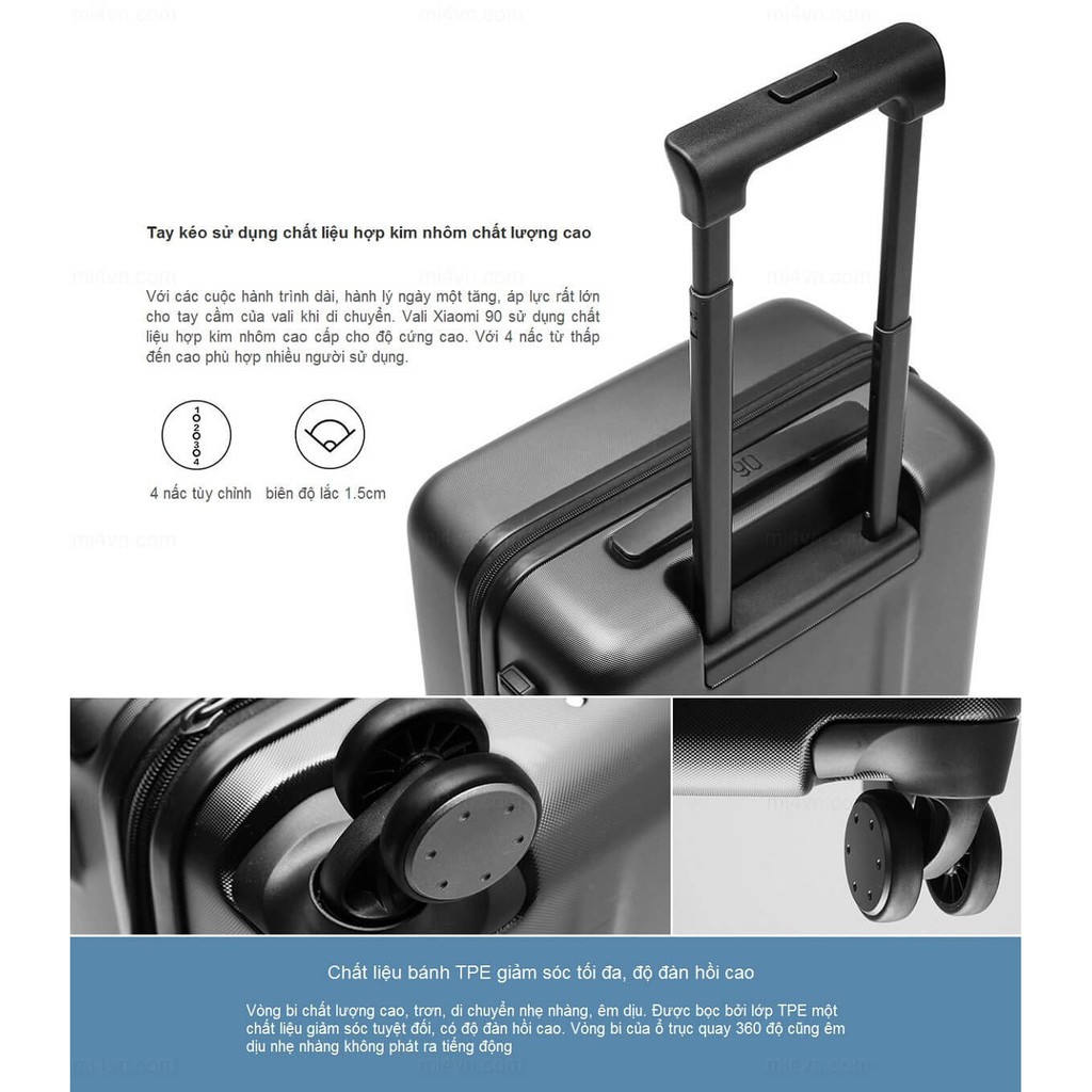 Vali Xiaomi Millet thời trang 24 inch