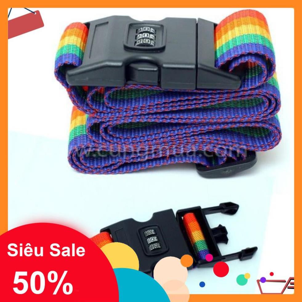 Dây Đai Vali Có Khóa Số Giúp Bảo Vệ Chiếc Vali Hay Chiếc Túi Của Bạn Chống Mất Cắp 3644