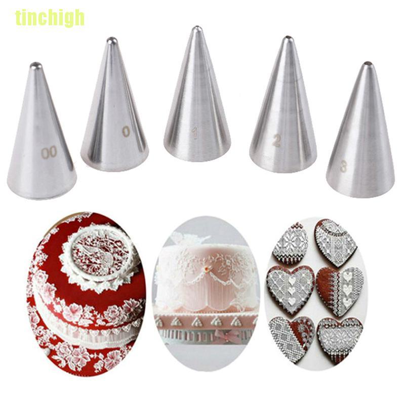 Bộ 5 Cây Kem Trang Trí Bánh Kem Hình Tròn