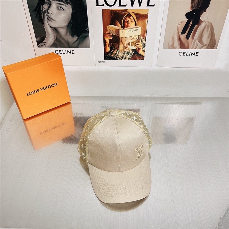 Mũ Lưỡi Trai Thể Thao Họa Tiết Lv Cá Tính Cho Nam Nữ