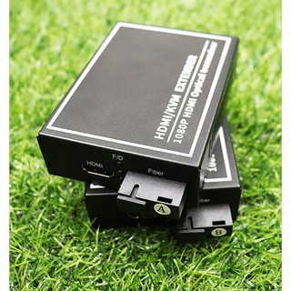 Bộ kéo dài hdmi và usb qua dây quang xa 20km hỗ trợ 2 cổng hdmi