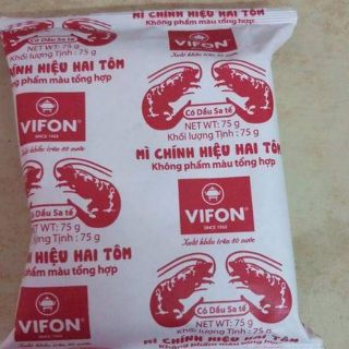 Mì gói giấy chính hiệu 2 tôm vifon
