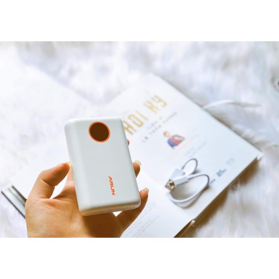 Pin dự phòng Arun 10000mah FC10 có LCD