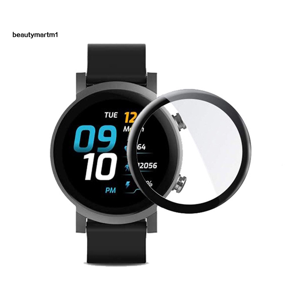 Miếng Dán Bảo Vệ Màn Hình Viền Cong Chống Trầy Xước Cho Đồng Hồ Thông Minh Ticwatch E3 Beautymartm1
