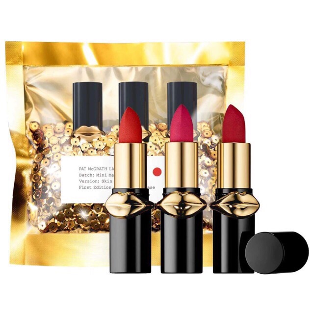 👄Tách set son Pat Mcgrath Labs Mini màu: Flesh 3, 1995, Omi, Full panic, Oblessed, Elson 👄