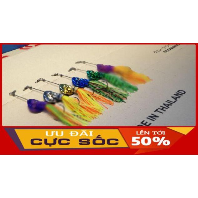 Mồi lure lóc spinner Thái Lan - Mồi giả câu lure cá lóc, chẽm - 12gr Đồ câu Cha Già Vlogs