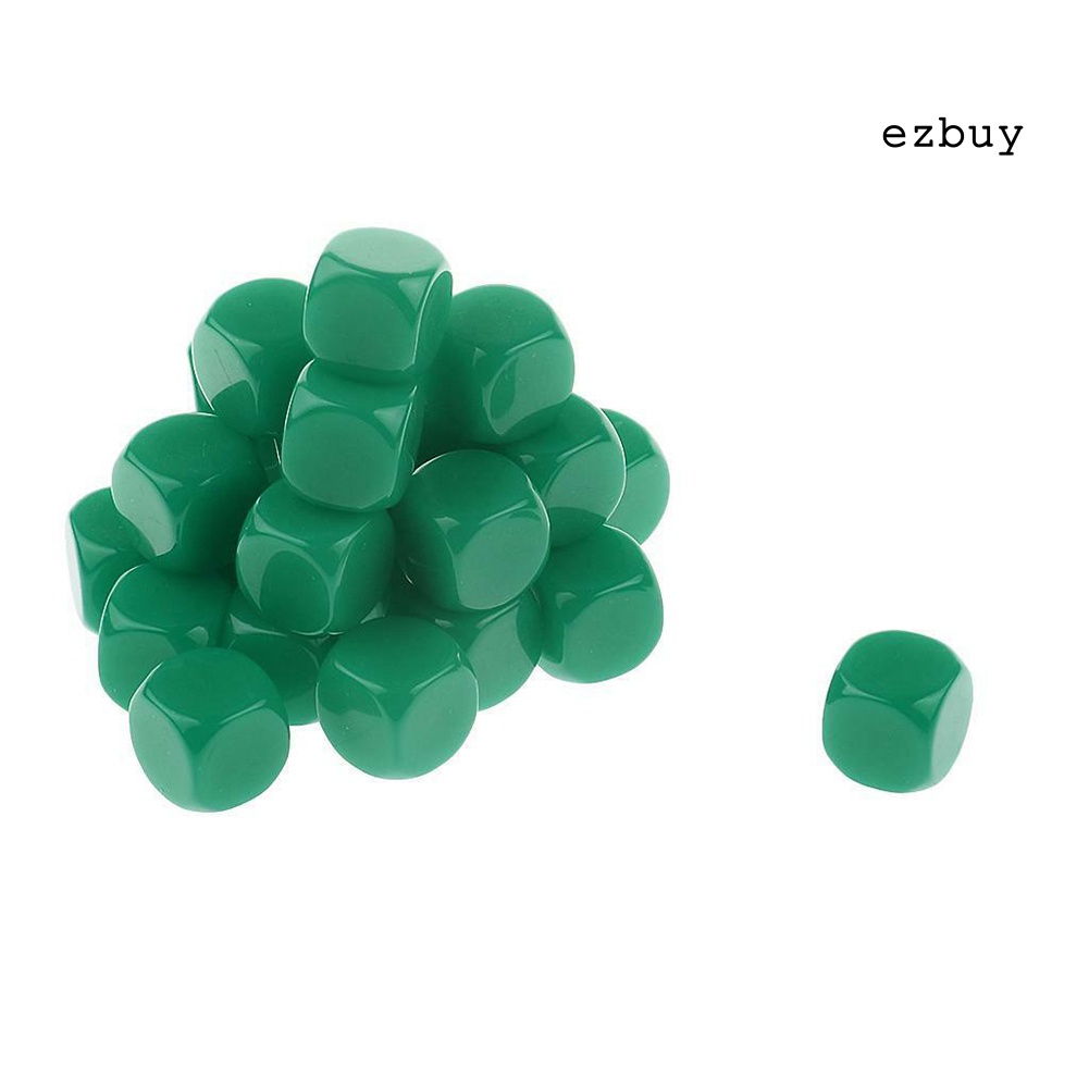 Set 20 Xúc Xắc Sáu Mặt 16mm D6 Dùng Dạy Học