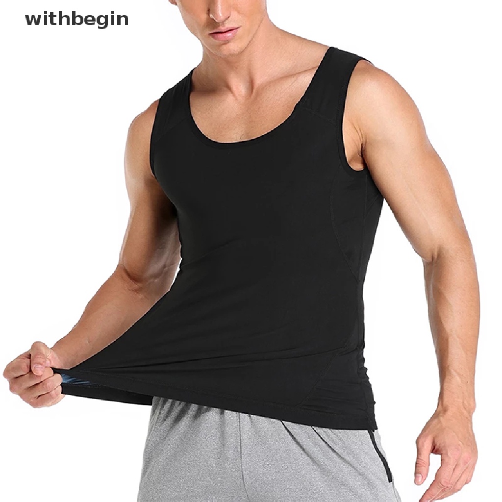 Áo Sát Nách Tập Yoga Đốt Cháy Mỡ Thừa Định Hình Cơ Thể Cho Nam
